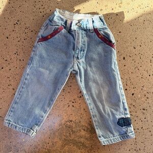 Lee Kids Light Blue Jeans with Red Accents
